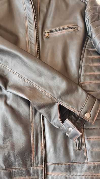 Яке Philipp Plein естествена кожа