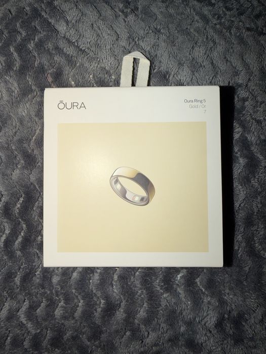 Oura Ring 5 Gold!! Marimea 7 ! Nou/Sigilat!