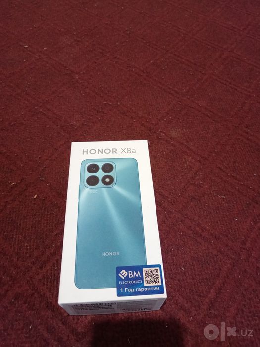 Honar x8a 1yillik servis garantiyali 1oydan oshgan olinganiga