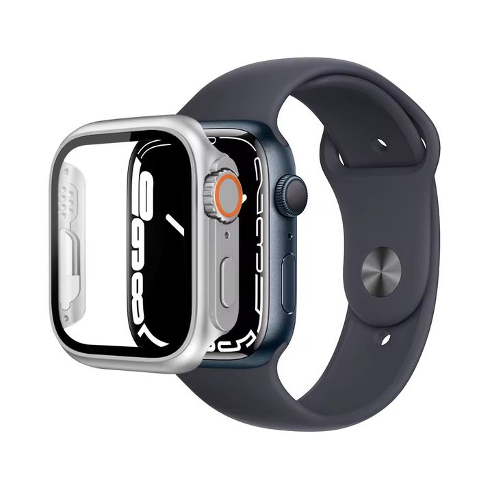 Протектор + Кейс за Apple Watch/iWatch 5, 6, 7, 8 SE към Ultra 44,45мм
