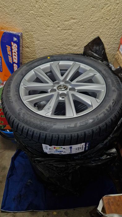 Зимни гуми с джанти.