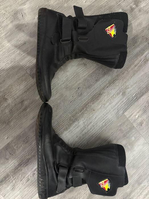 Bocanci moto din piele