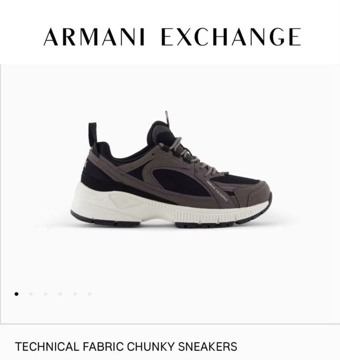 Оригинал Armani Exchange мужские кроссовки
