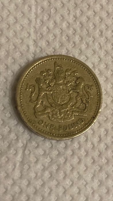 Монета ‘’ One pound ‘’ 1983