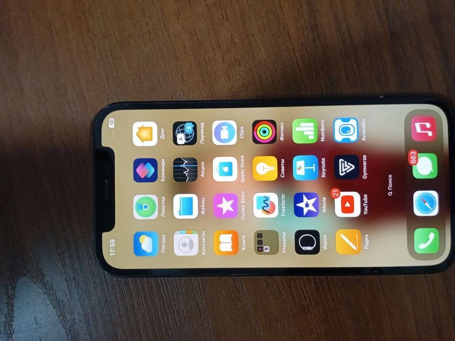 IPhone 12 Ёмкость 76%Память 128 гб