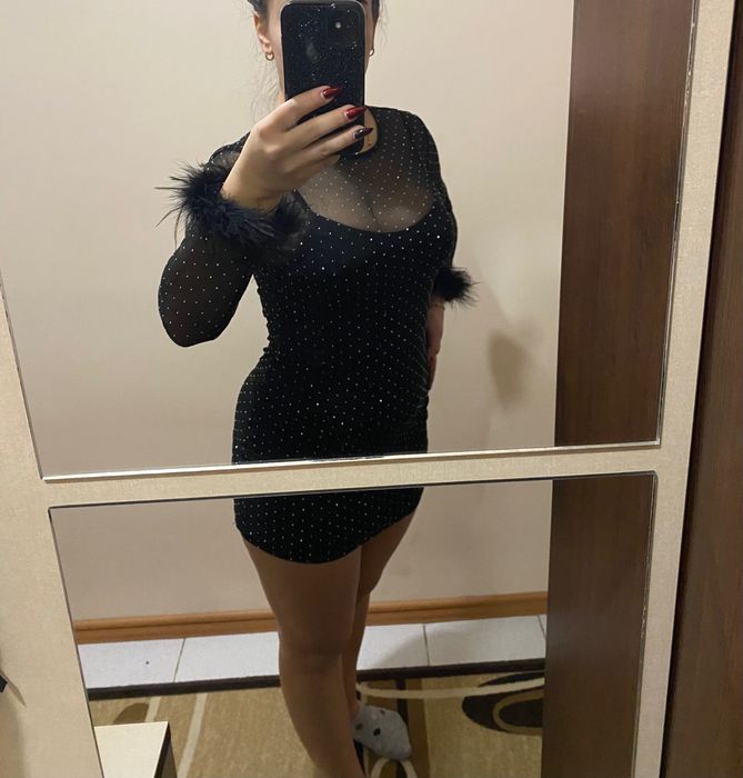 Официална къса рокля