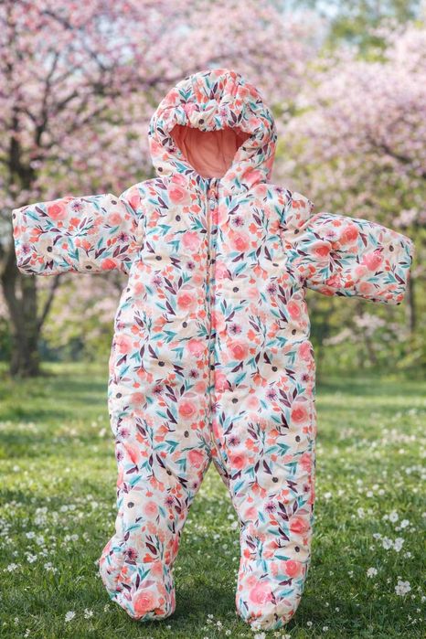 Нежный весенний комбинезон для девочки Baby Go, рост 80