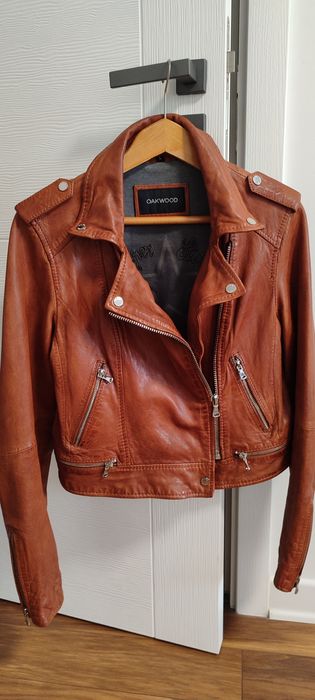 Дамско яке от естествена кожа