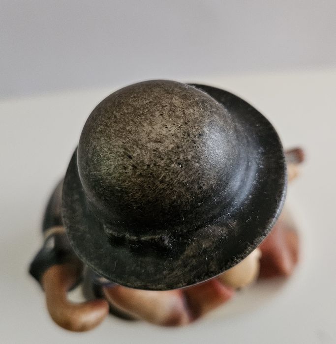 Goebel Hummel, порцеланова фигура, Puppy Love, TMK3, 1960 - 1972 г.