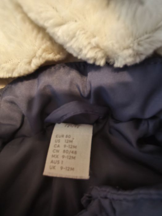 Geaca bebe mărimea 80 H&M