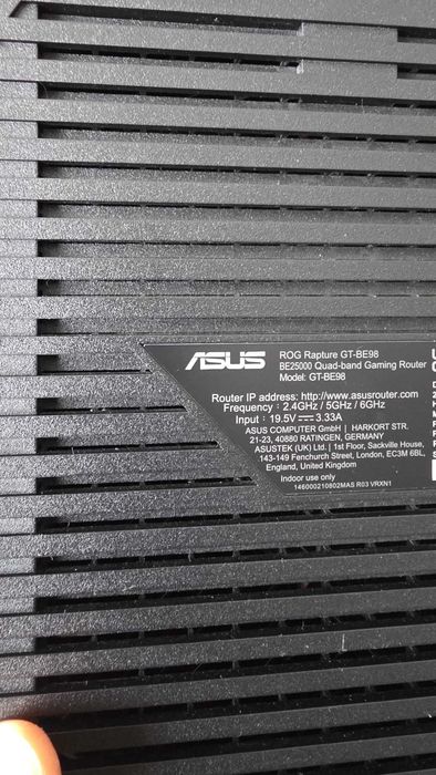 Vand router ASUS ROG Rapture GT-BE98
