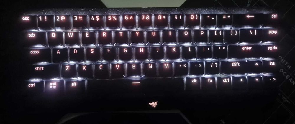 Tastatura Razer Blackwidow v3 mini hyperspeed yellow switch silent