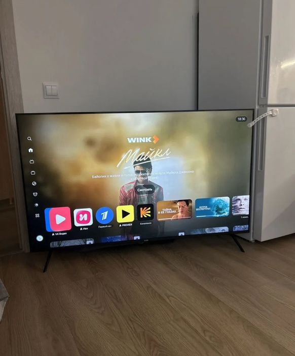 Yandex 55 дюймов (140 см) 4К smart tv телевизор