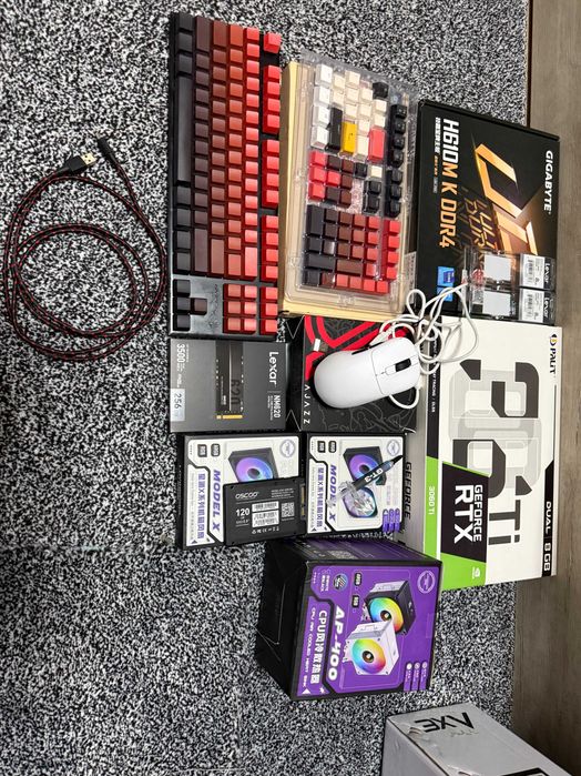 rtx 3060ti | 16gb/1tb + 120gb | 2 ta monitor | i5-12400F | gaming set