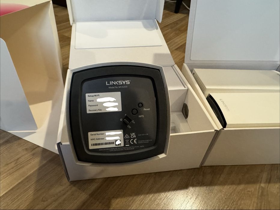 Mesh система Linksys Velop AX4200 (MX12600) WiFi 6 - 3 броя, Tri-Band