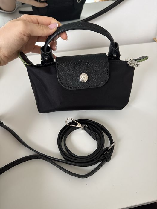 Longchamp mini Lepliage черна