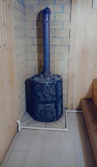 Баня на дровах!!