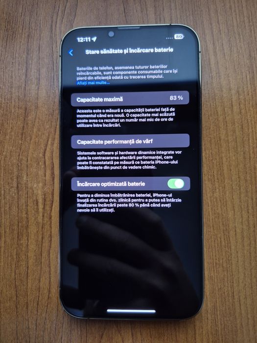 Vand iPhone 13 Pro Max, 256GB, Gold