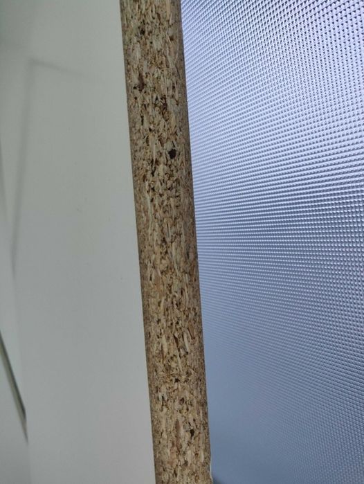 Polita alba pal melaminat 185 cm