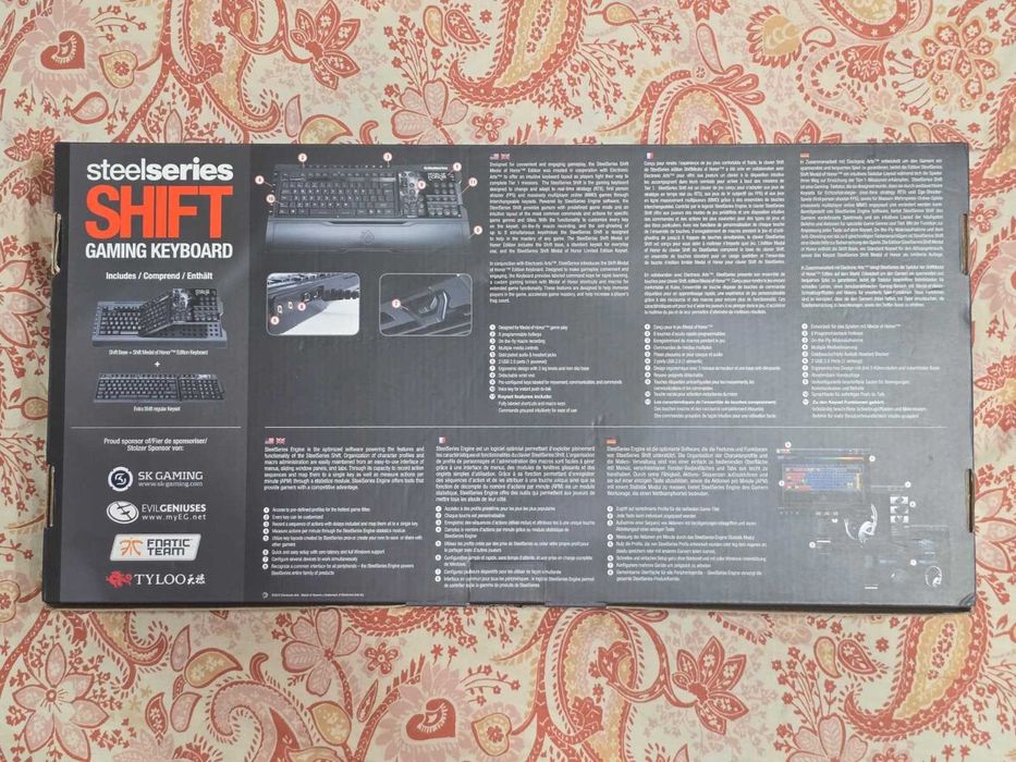 Tastatură Gaming SteelSeries Shift Medal of Honor Edition