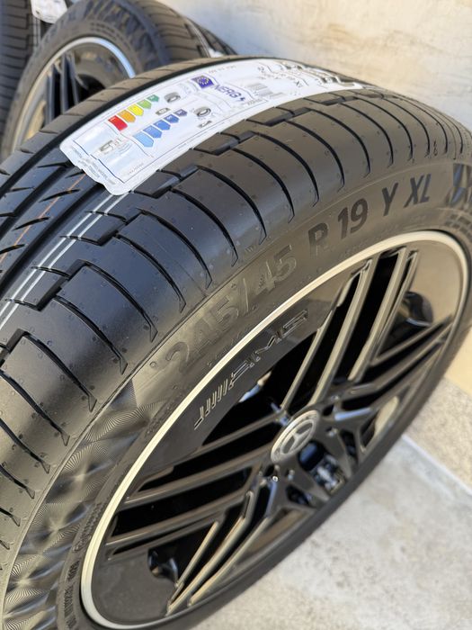 Оригинални джанти Мерцедес V класа Mercedes 63AMG W447 Maybach Brabus В класа Вито Виано Vito Viano Marco Polo W439 5X112 гуми ДОТ 2026 245/45R19 bbs