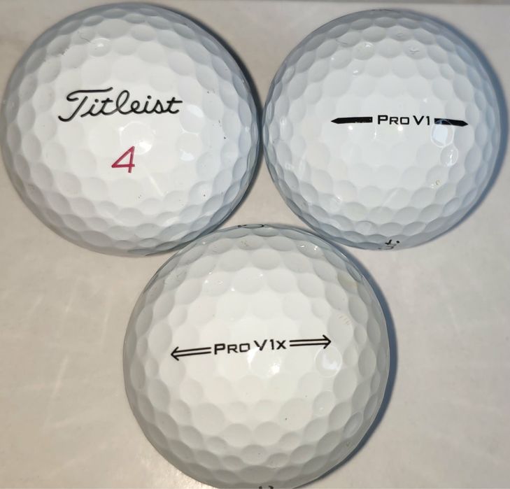 Titleist Pro v1 ; Titlist Pro V1x