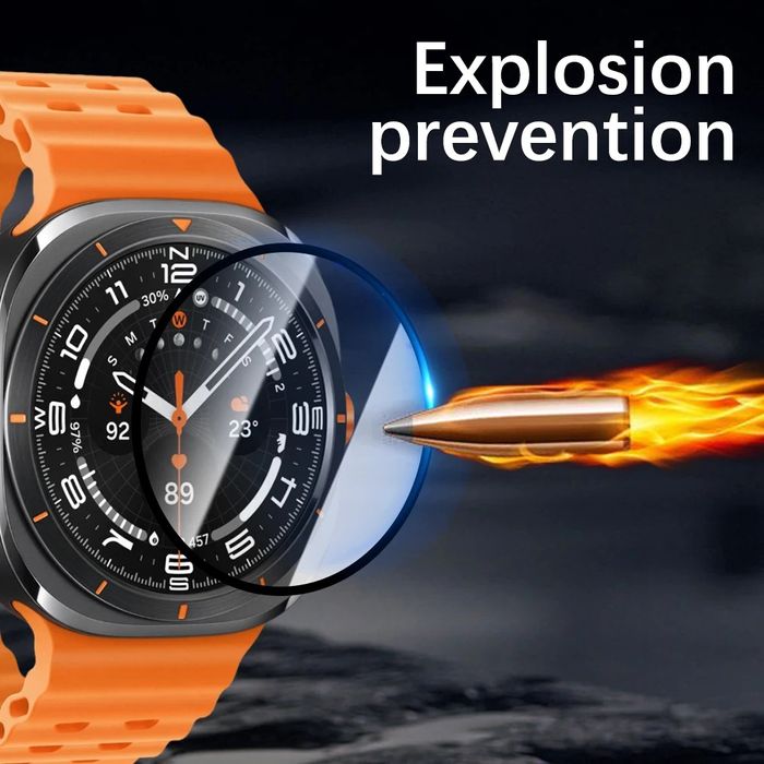Samsung Galaxy Watch 8 / 7 / FE / Ultra 47 / 5D Протектор за цял екран
