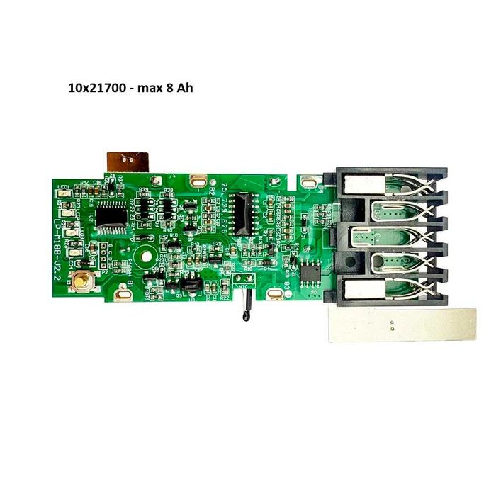 BMS Milwaukee M18 - pentru baterii de 4-5-6-8 Ah