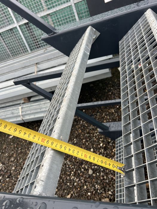 Scari metalice zincate solide 4m