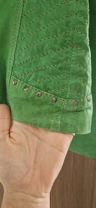 Geaca de piele pentru dama Milestone marime 38