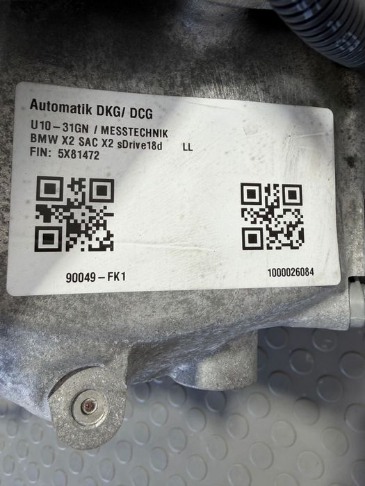 Cutie viteze automată BMW X2 U10 X1 U11 218d U06 2.0 Diesel DKG DCG 7 trepte GD7Q40TG Originală 10.000 km