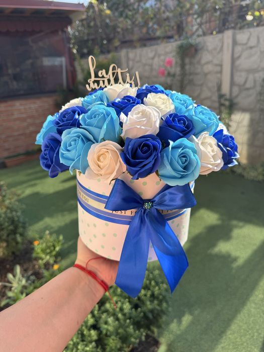 Buchete / aranjamnete din trandafir de sapun