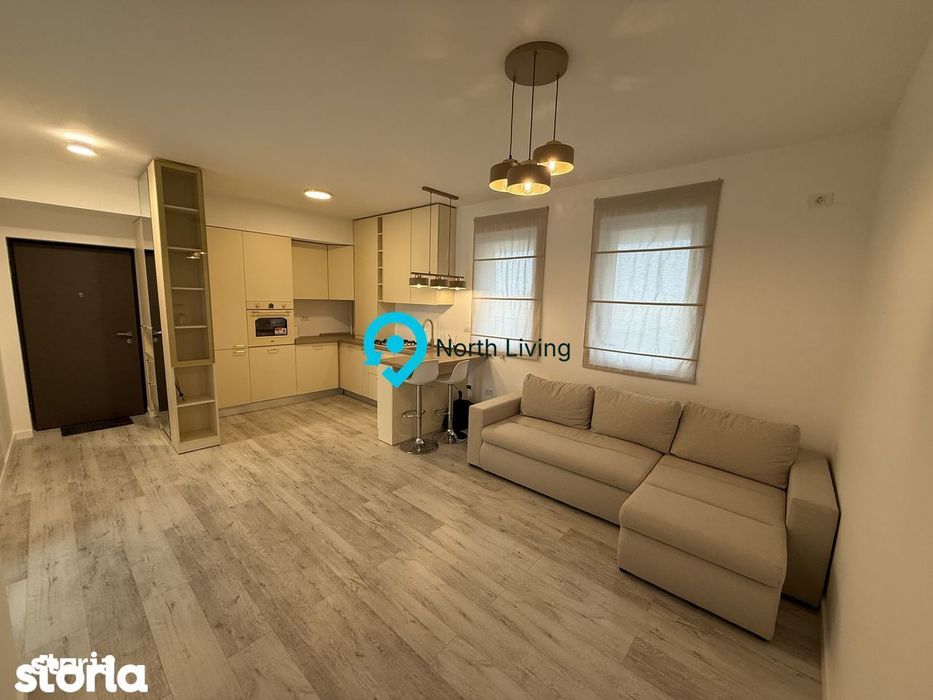 Apartament nou 40 mp, parter, terasa Tunari
