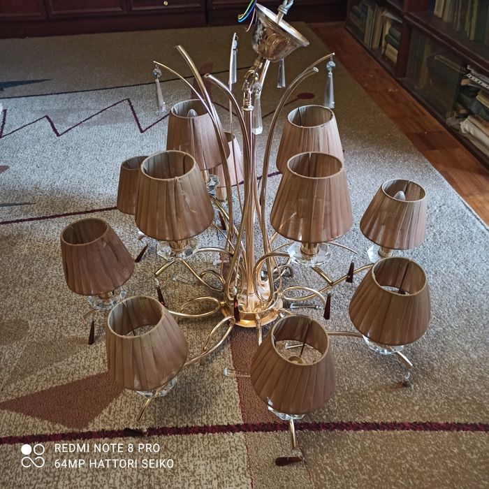 Сборка установка ремонт мойка чистка переделка люстр