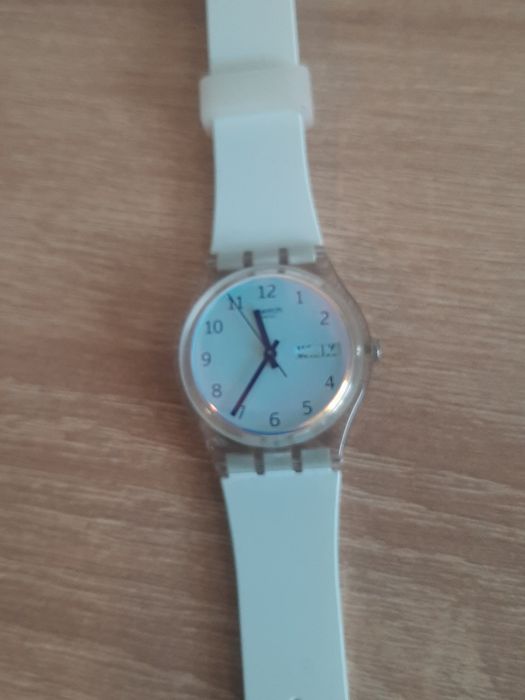 Ceas Swatch Originals Gent – Cadran Irizat Solar Spectrum – Ice Blue/