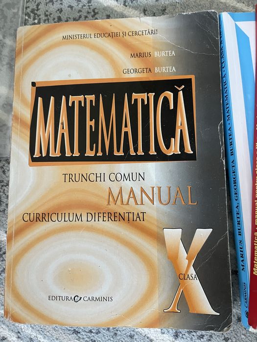 Manual + Culegere Burtea clasa a X-a
