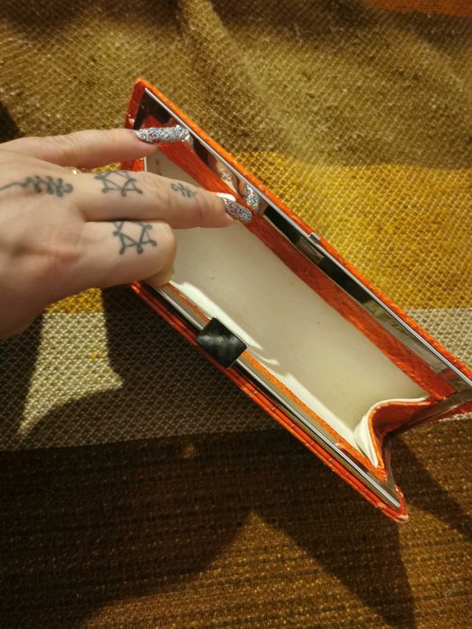 Geanta, clutch Dune din piele naturala