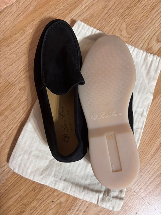 Mocasini piele naturala Loro Piana