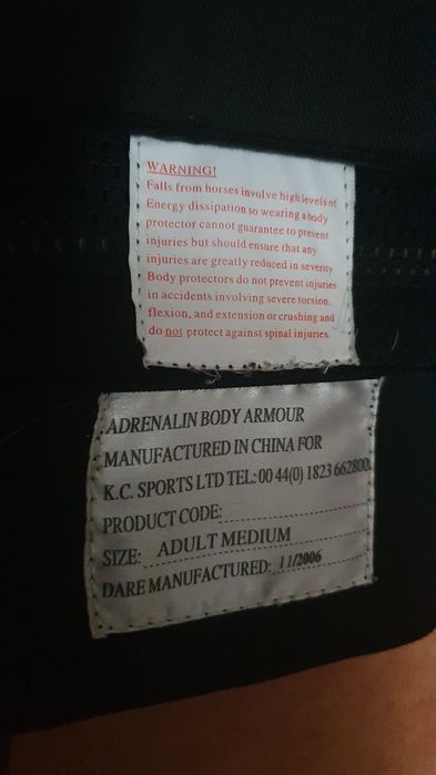 Vestă de protecție nivel 3