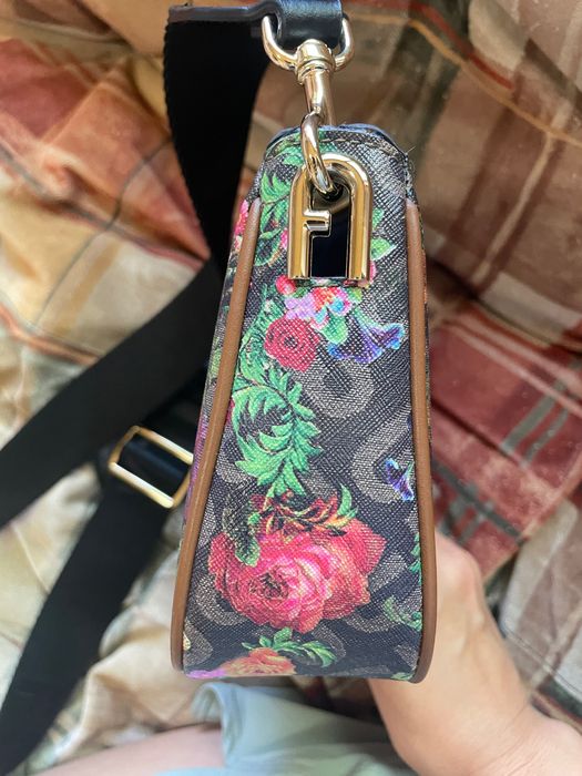 Чанта Furla Floral Monogram Монограм и цветя