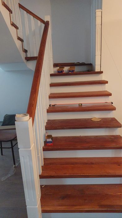 Лестница на заказ . установка