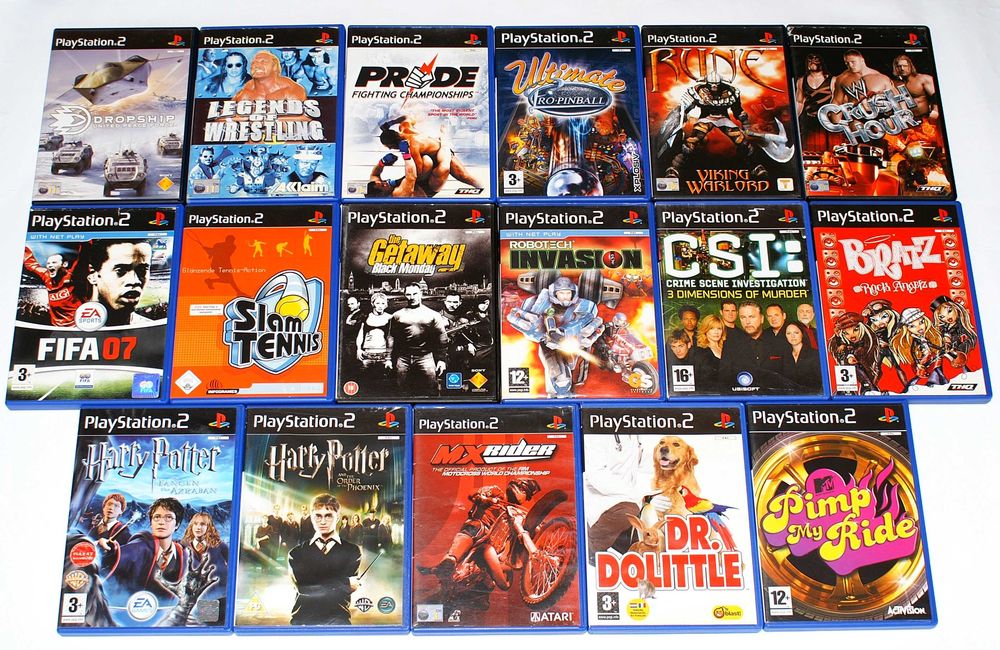 PS2 игри PlayStation 2 PS2 ПлейСтейшън 2 ПС2 игри по 20 лв. Сони