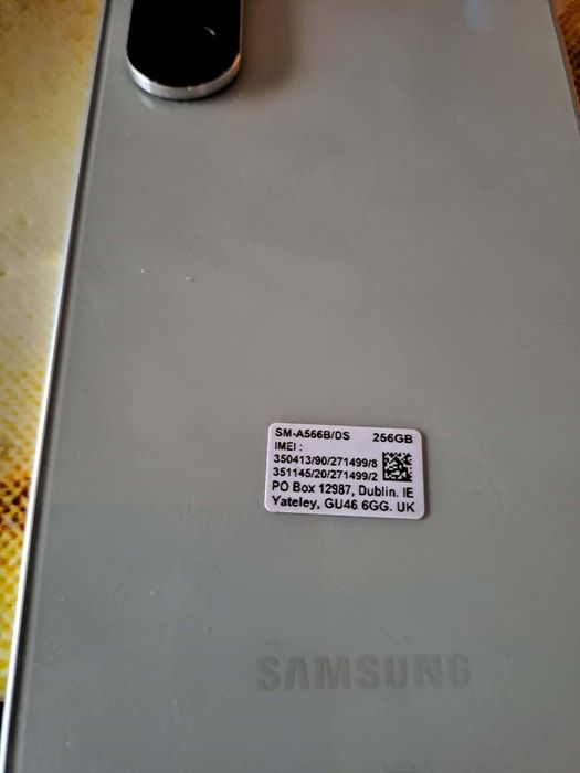 Samsung A 56 нов е ползван е 10 дена само