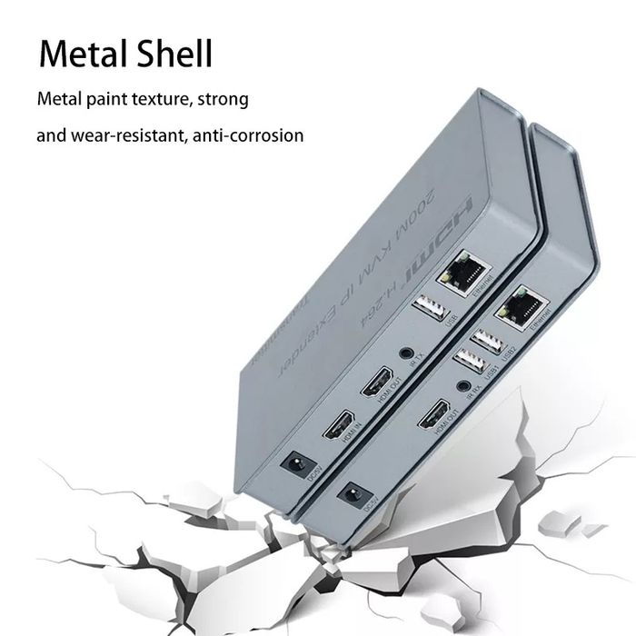 HDMI + USB удлинитель на 200М FullHD (1080p), HDMI + USB Extender 200M