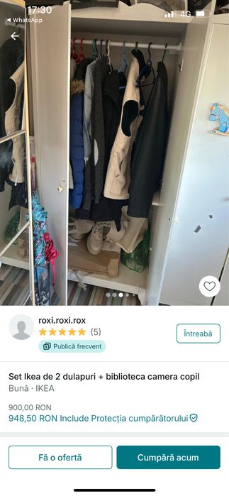 Dulap camera copii Ikea