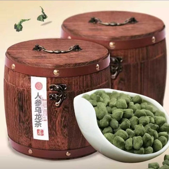 Чай зелёный Улун с Женьшеном