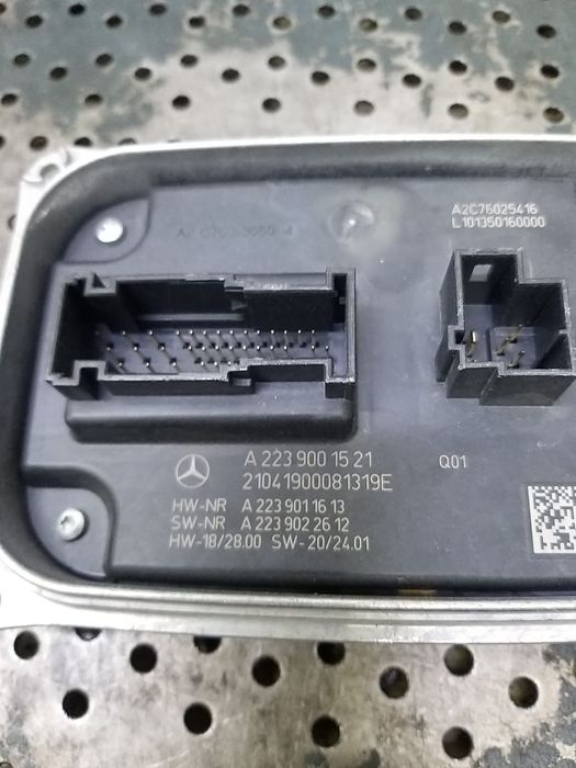 Modul balast xenon mercedes s class w223 a2239001521 a2239011613 a2239022612