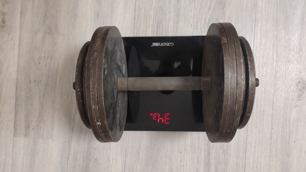 Гантель разборная