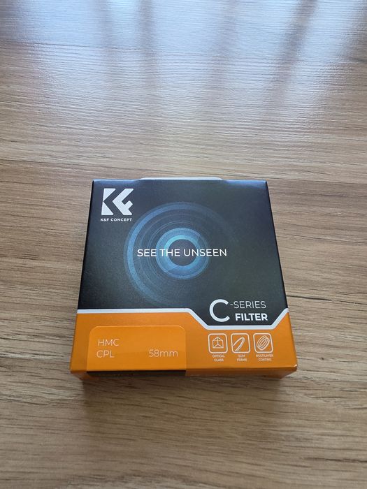 Filtru CPL Circular 58mm K&F Concept NOU
