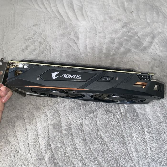 Видеокарта RX580 Aorus